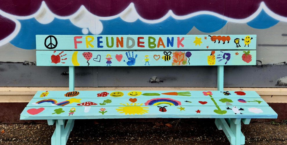 Die Freundebank an der WLS-Pfungstadt