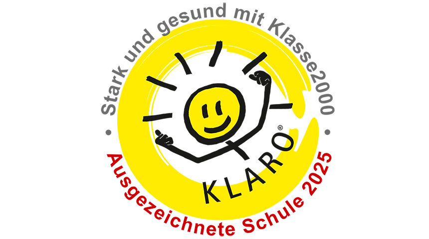 Stark und gesund – so sollen Kinder aufwachsen. Um sie dabei zu unterstützen, beteiligt sich die Wilhelm-Leuschner-Schule seit vielen Jahren am Gesundheitsprogramm Klasse2000. Dieses Engagement wurde jetzt mit dem KLARO-Siegel 2025 ausgezeichnet.