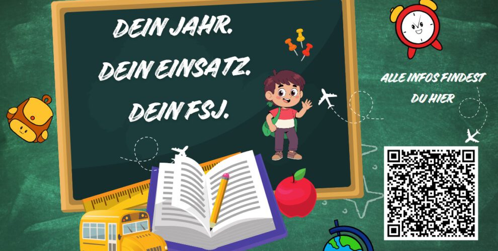 Flyer zum FSJ an der WLS-Pfungstadt